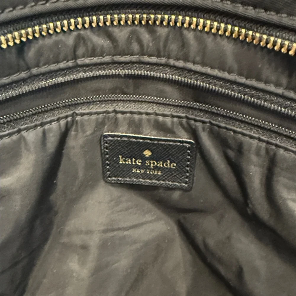 Kate Spade Black Baby Bag